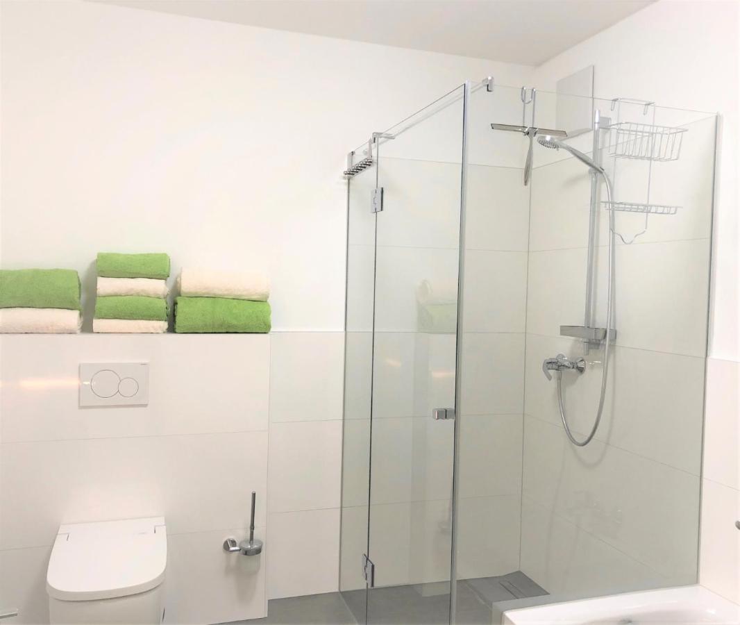 Panorama Penthouse Apartment Mit Klima Und Whirlpool Fuer Bis Zu 6 Personen Frankenthal  Esterno foto