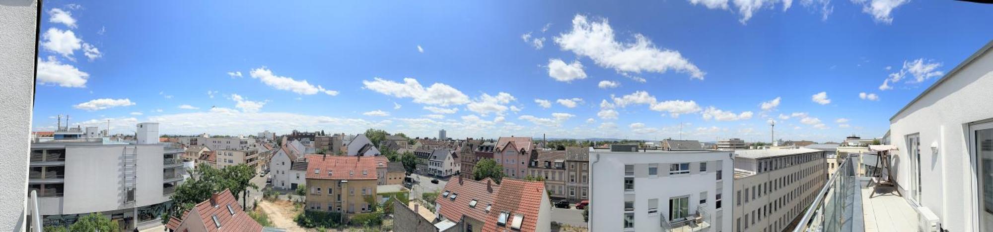 Panorama Penthouse Apartment Mit Klima Und Whirlpool Fuer Bis Zu 6 Personen Frankenthal  Esterno foto