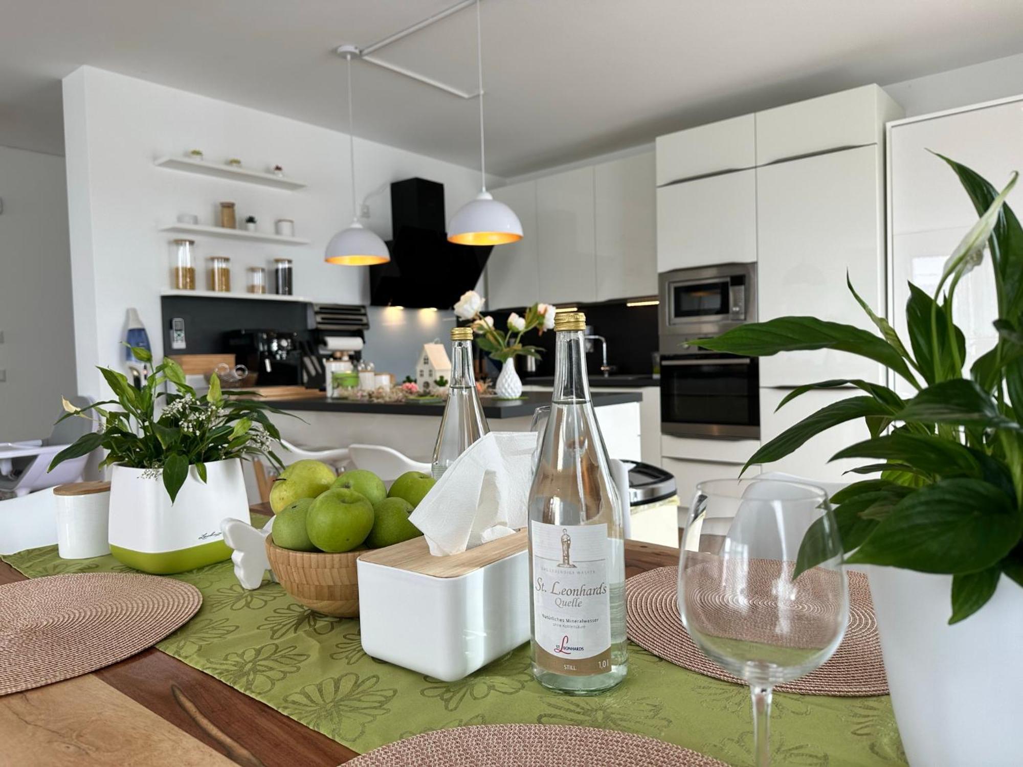 Panorama Penthouse Apartment Mit Klima Und Whirlpool Fuer Bis Zu 6 Personen Frankenthal  Esterno foto