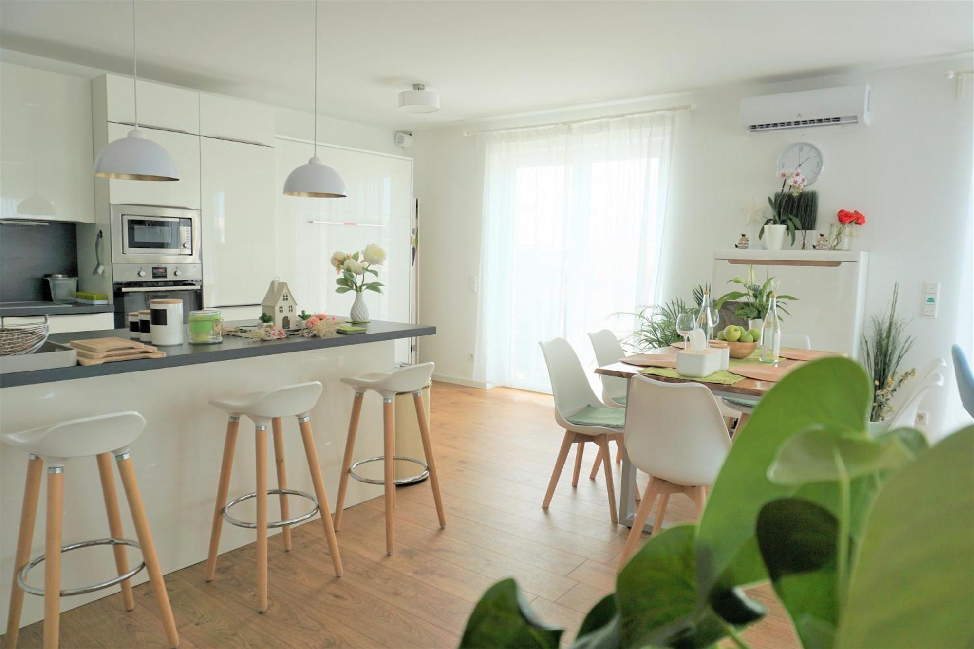 Panorama Penthouse Apartment Mit Klima Und Whirlpool Fuer Bis Zu 6 Personen Frankenthal  Esterno foto
